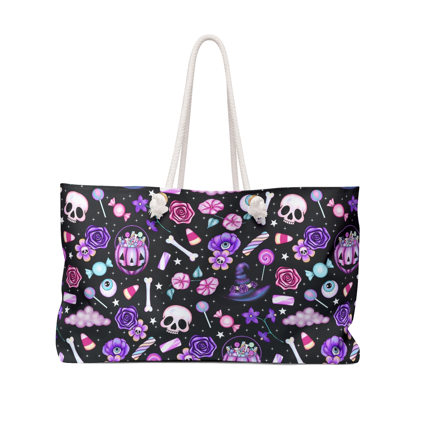 Candy Skulls & Bones Weekender Bag