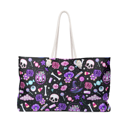 Candy Skulls & Bones Weekender Bag