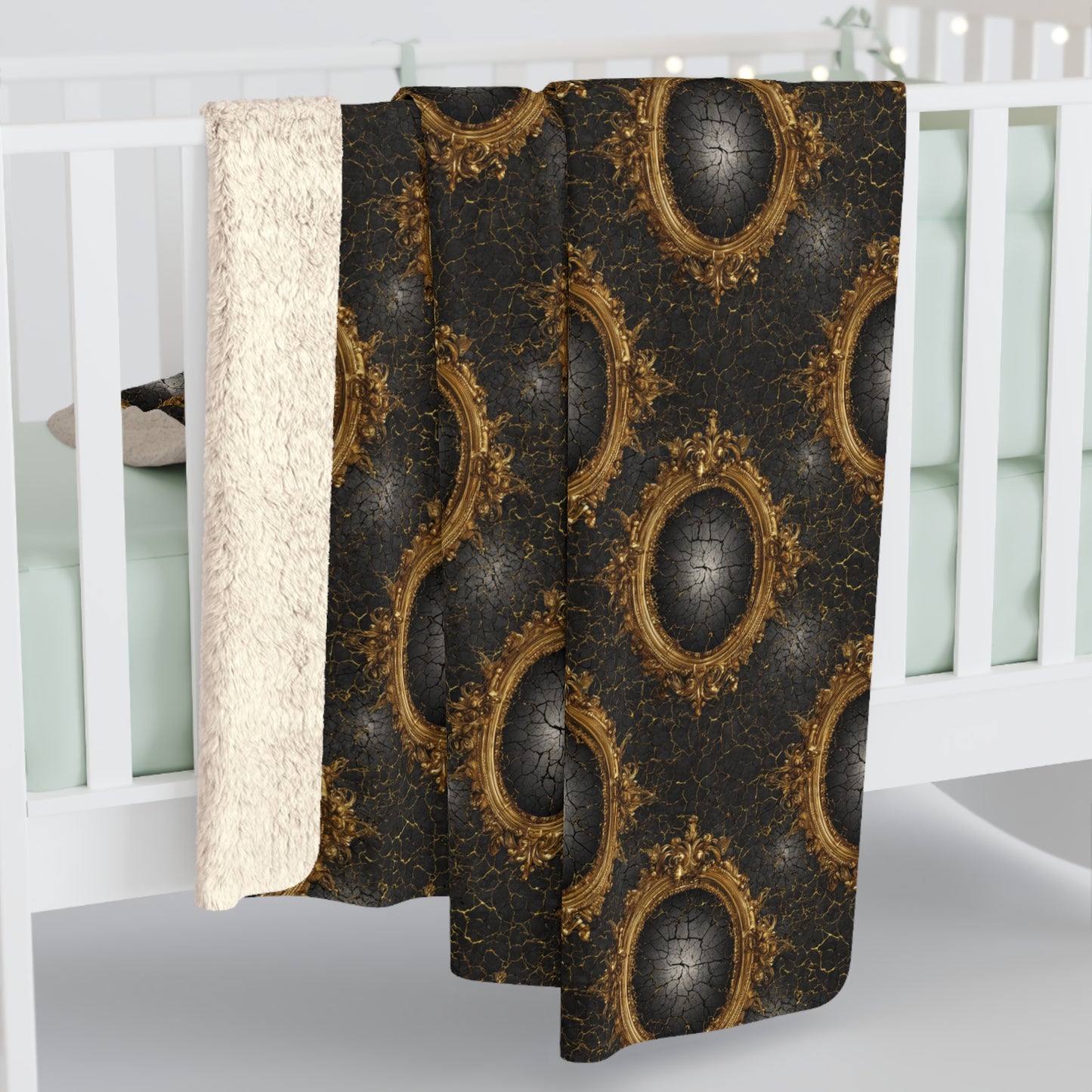 The Broken Gallery Fleece Blanket