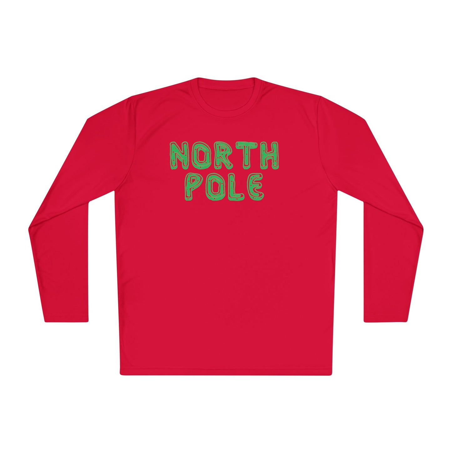North Pole Adult Long Sleeve Tee