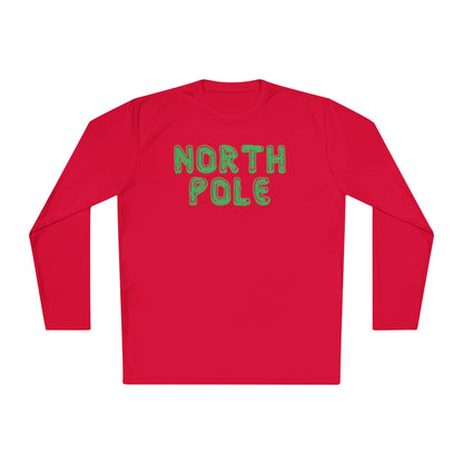 North Pole Adult Long Sleeve Tee