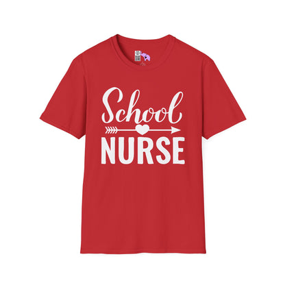 School Nurse Adult T-shirt