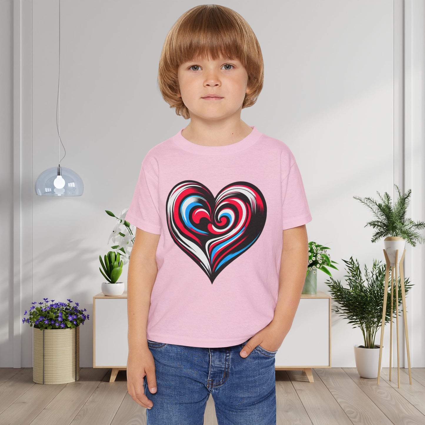 Joyful Little Love Heavy Cotton™ Toddler T-shirt