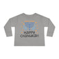 Happy Chanukah Toddler Long Sleeve Tee