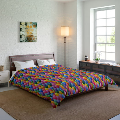 Vivid Vortex Comforter