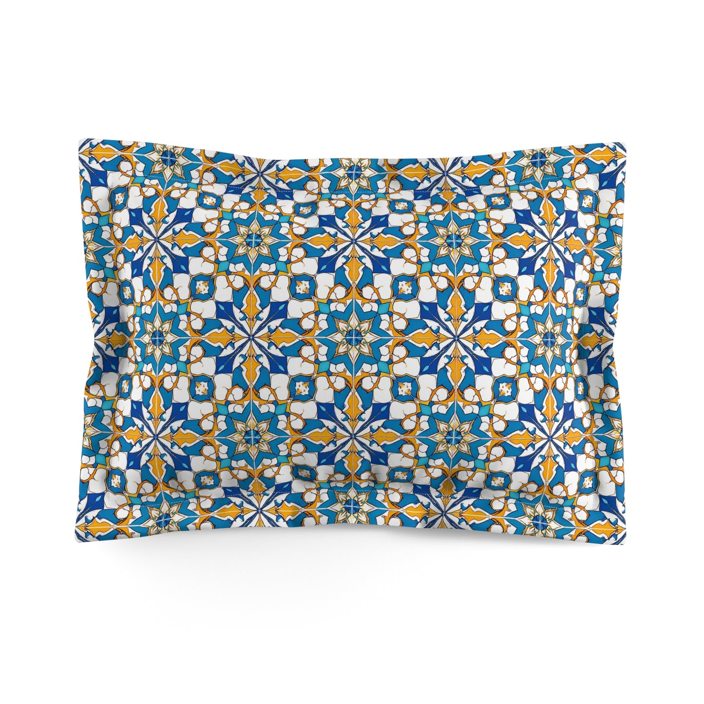 Talavera Sunburst Microfiber Pillow Sham