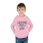 Hanukkah Wishing Peace & Light 3 Toddler Pullover Fleece Hoodie