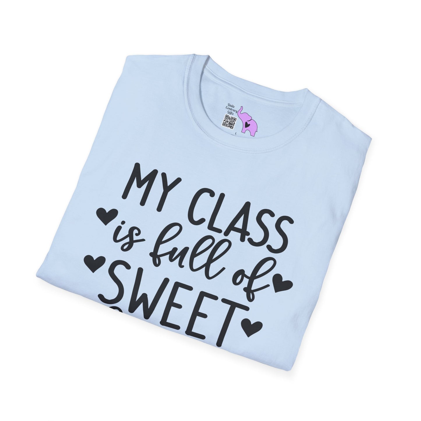 My Class is Full of Sweet Hearts Adult T-shirt
