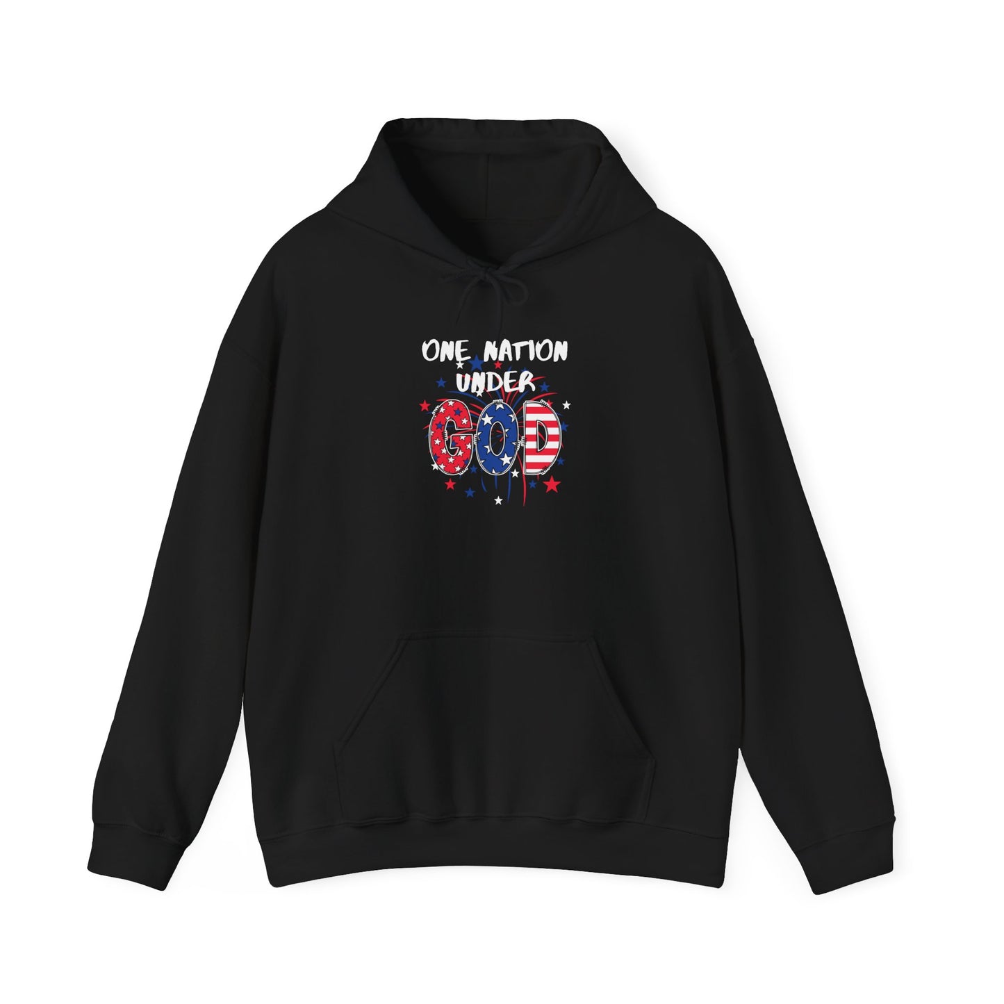 One Nation Under God Heavy Blend™ Hooded Sweatshirt