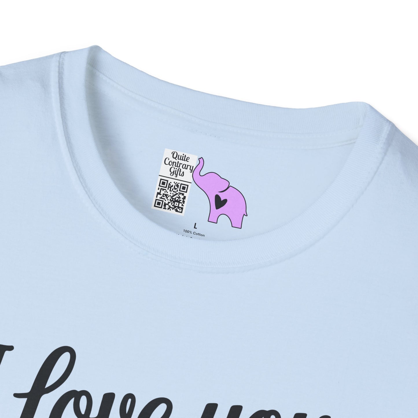I Love You to the Beach and Back Adult T-shirt