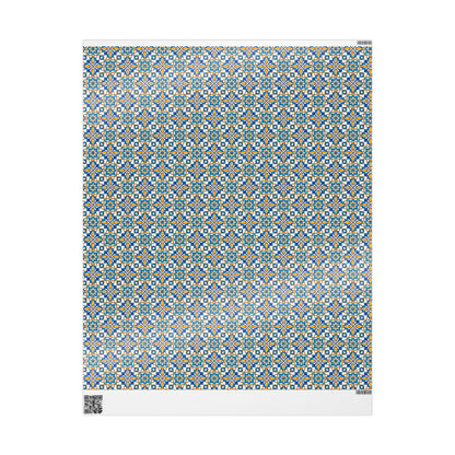 Talavera Sunburst Wrapping Paper