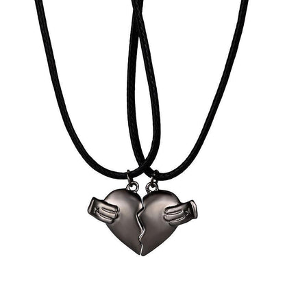 Magnetic Love Necklace 2pc Set for Couples