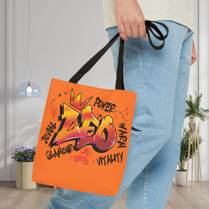 Leo Street Art Canvas Tote Bag