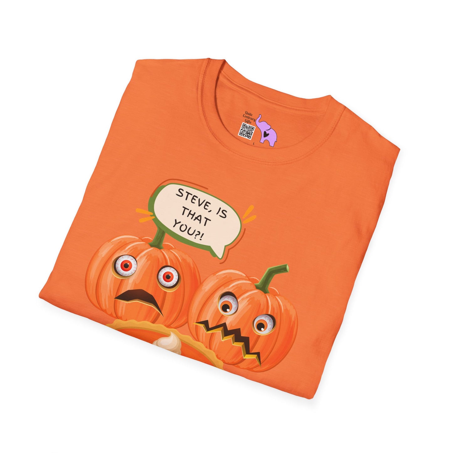 Pumpkin Pie Steve Is That You?! Adult T-shirt