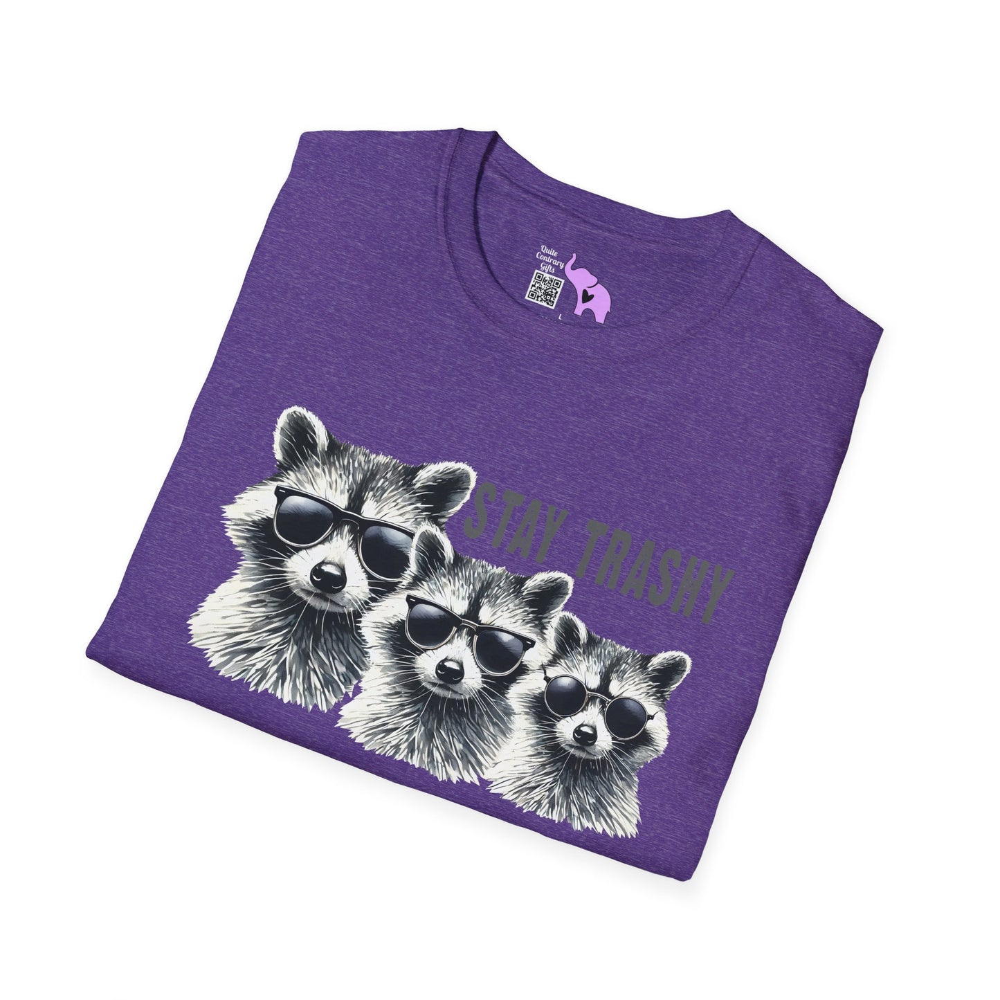 Stay Trashy (Racoon) Adult T-shirt