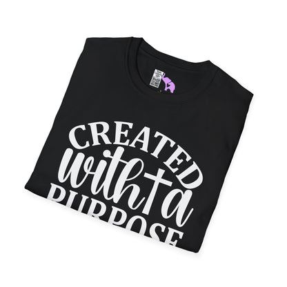 Created With A Purpose (3) Adult T-shirt