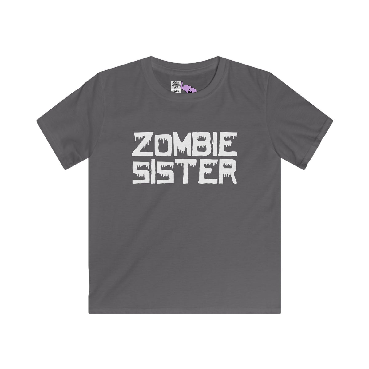 ""Zombie Sister Youth Softstyle Tee