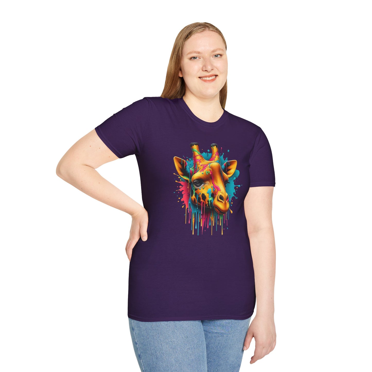 Colorful Giraffe T-shirt