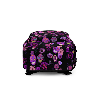 Purple/Pink Skull Backpack