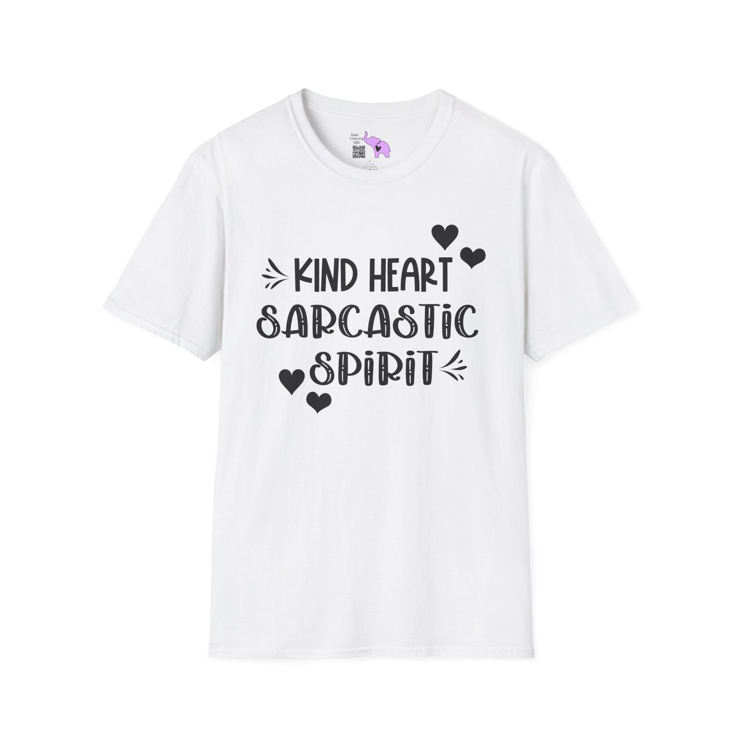 Kind Heart Sarcastic Spirit Adult T-shirt
