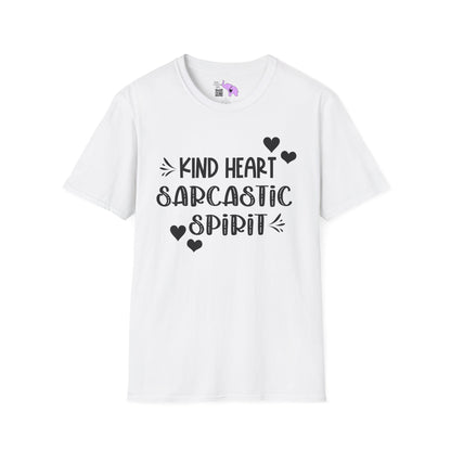 Kind Heart Sarcastic Spirit Adult T-shirt