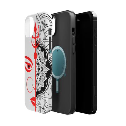 Goddess Durga Mata w/Manala MagSafe® Compatible Tough Case for iPhone