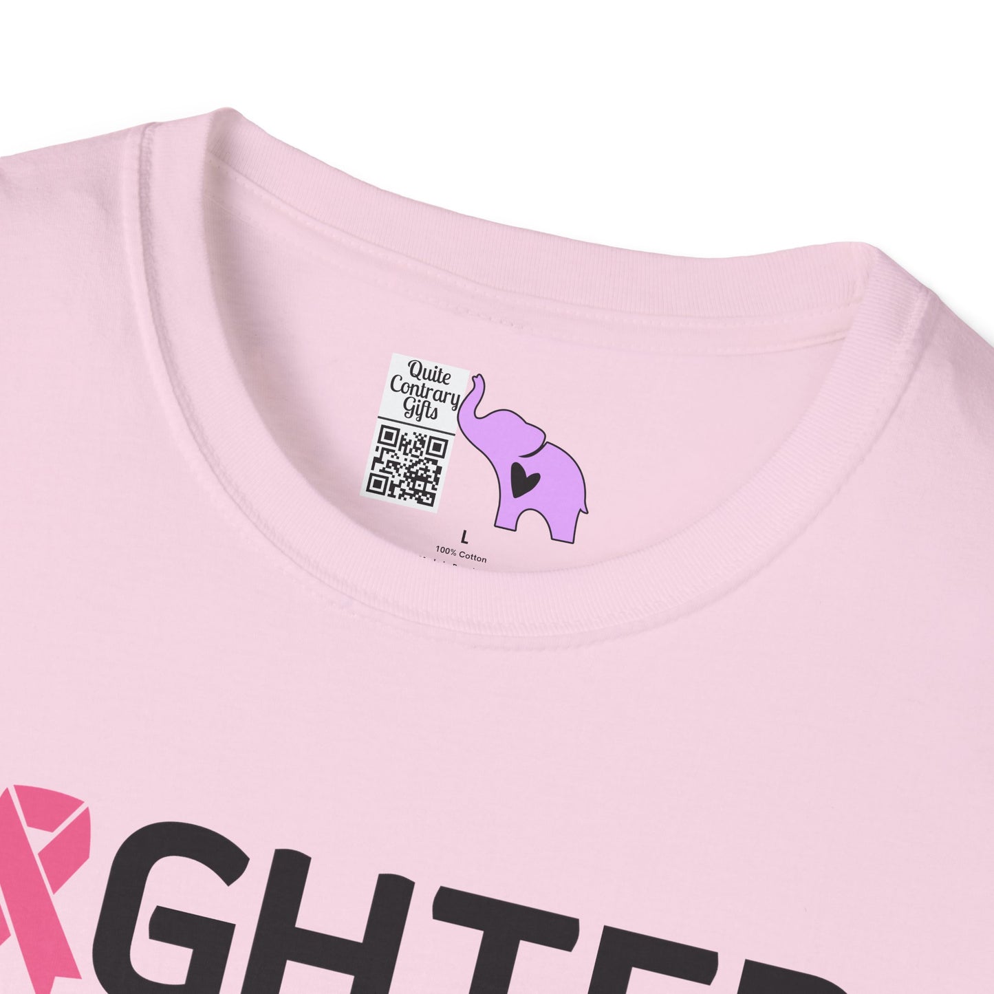Fighter Love Hope Faith Cured Strong Support Wear Pink Adult T-shirt