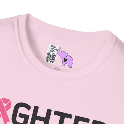 Fighter Love Hope Faith Cured Strong Support Wear Pink Adult T-shirt