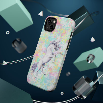 Pastel Pegasus MagSafe® Compatible Tough Case for iPhone