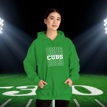 Cubs (Stacked) Adult Heavy Blend™ Hoodie