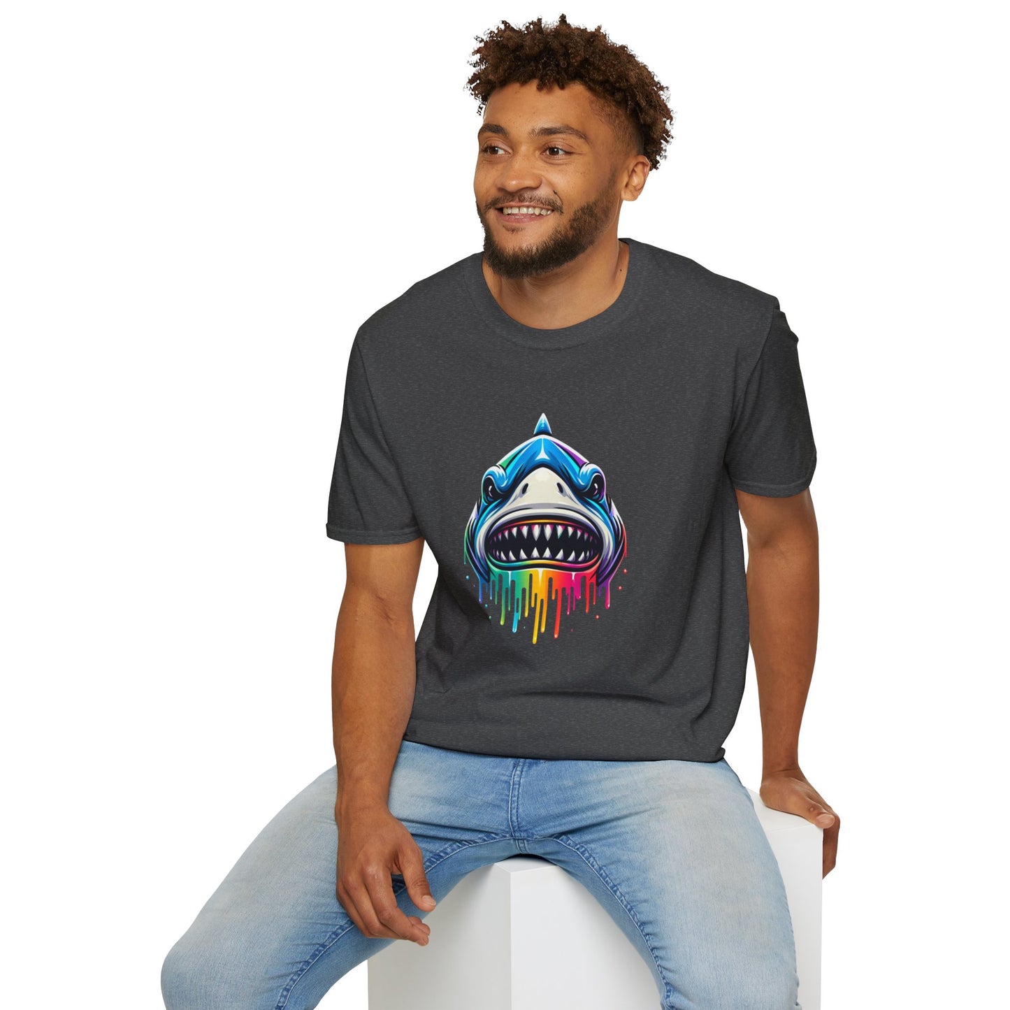 Colorful Shark T-shirt