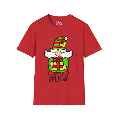 Believe Gnome Adult T-shirt