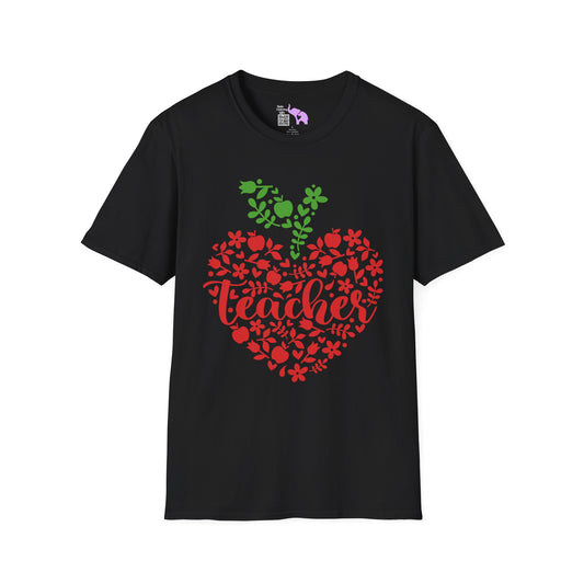 Teacher Heart 1 Adult T-shirt