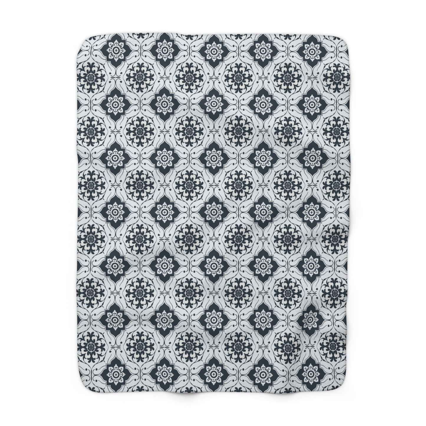 Lisbon Noir Fleece Blanket