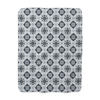 Lisbon Noir Fleece Blanket
