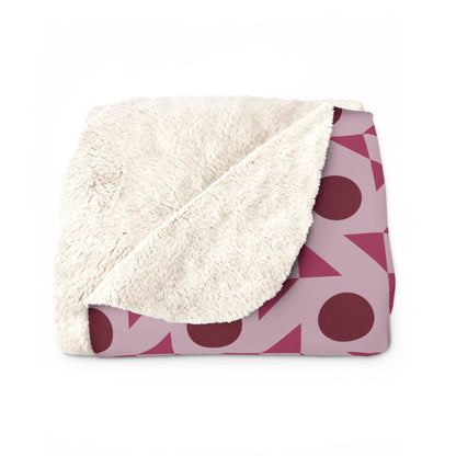 Crimson Pinwheels Basic Bedding Set