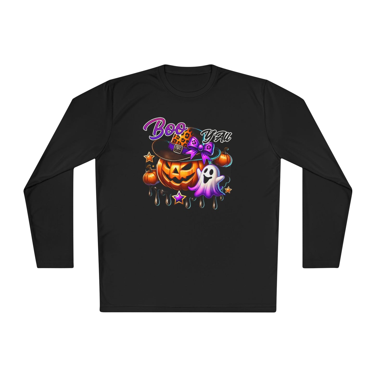 Boo Y'all Adult Long Sleeve Tee