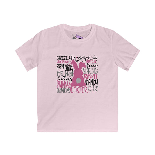 Easter Bunny Youth Softstyle Tee