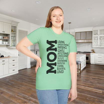 Mom Description Adult T-shirt