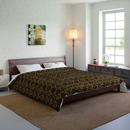 Golden Star Lattice Basic Bedding Set