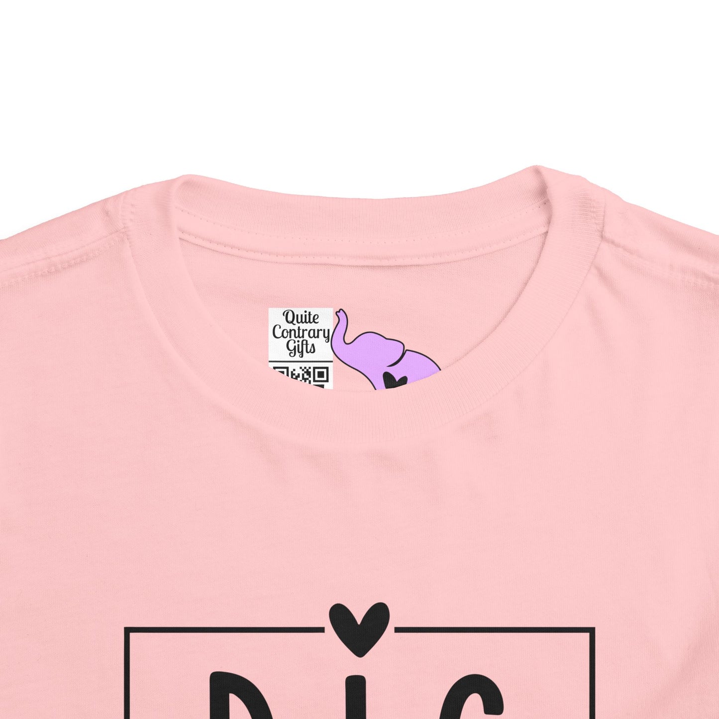 Big Sister (Heart/Box) Toddler Tee