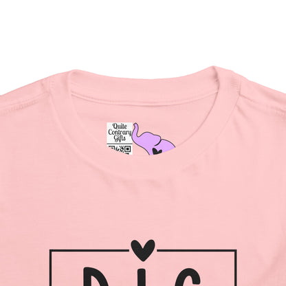 Big Sister (Heart/Box) Toddler Tee