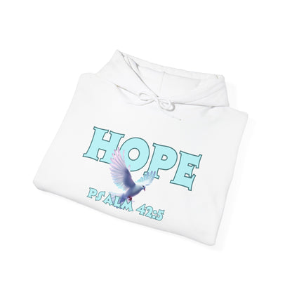 HOPE Psalm 42:5 Heavy Blend™ Hooded Sweatshirt
