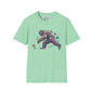 Flowers & Butterflies Bigfoot Adult T-shirt