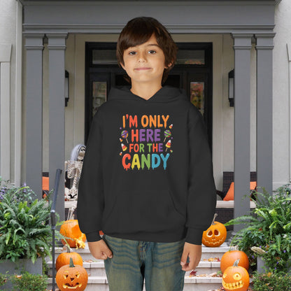 I'm Only Here For The Candy Youth Hoodie