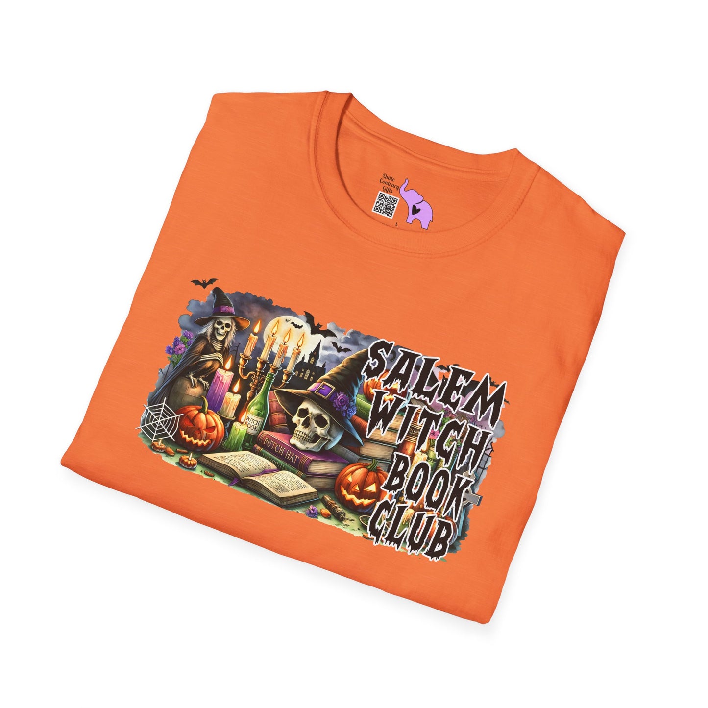 Salem Witch Book Club (2) Adult T-shirt