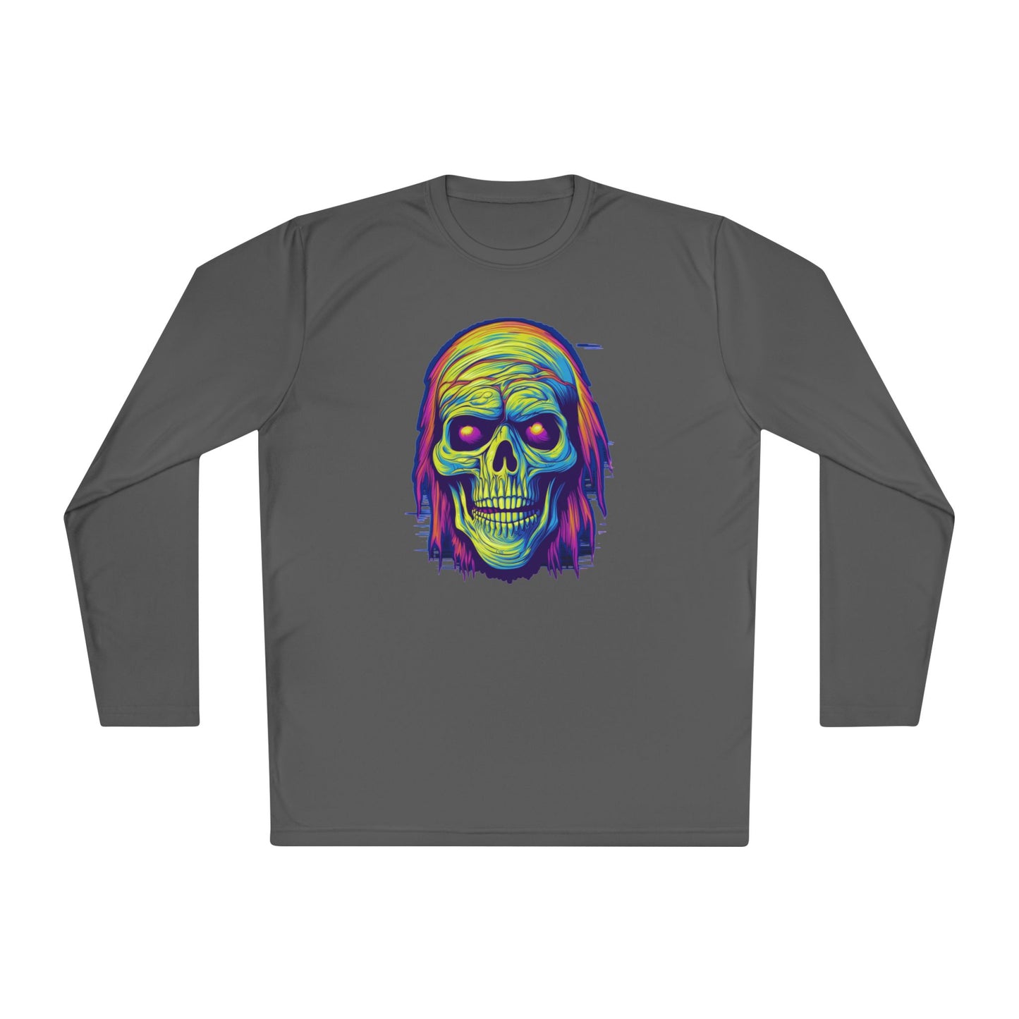 Creepy Zombie Adult Long Sleeve Tee