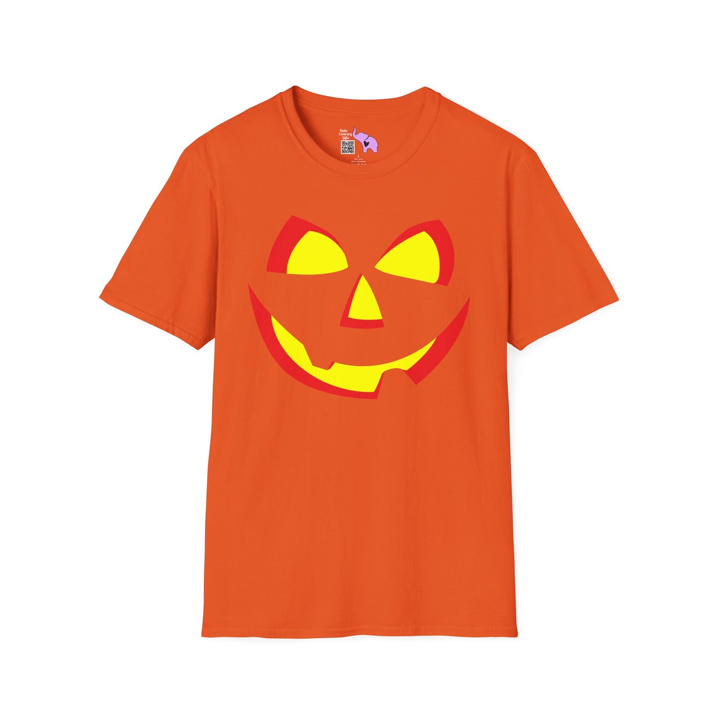 Pumpkin Smile Adult T-shirt