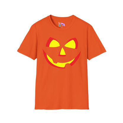Pumpkin Smile Adult T-shirt