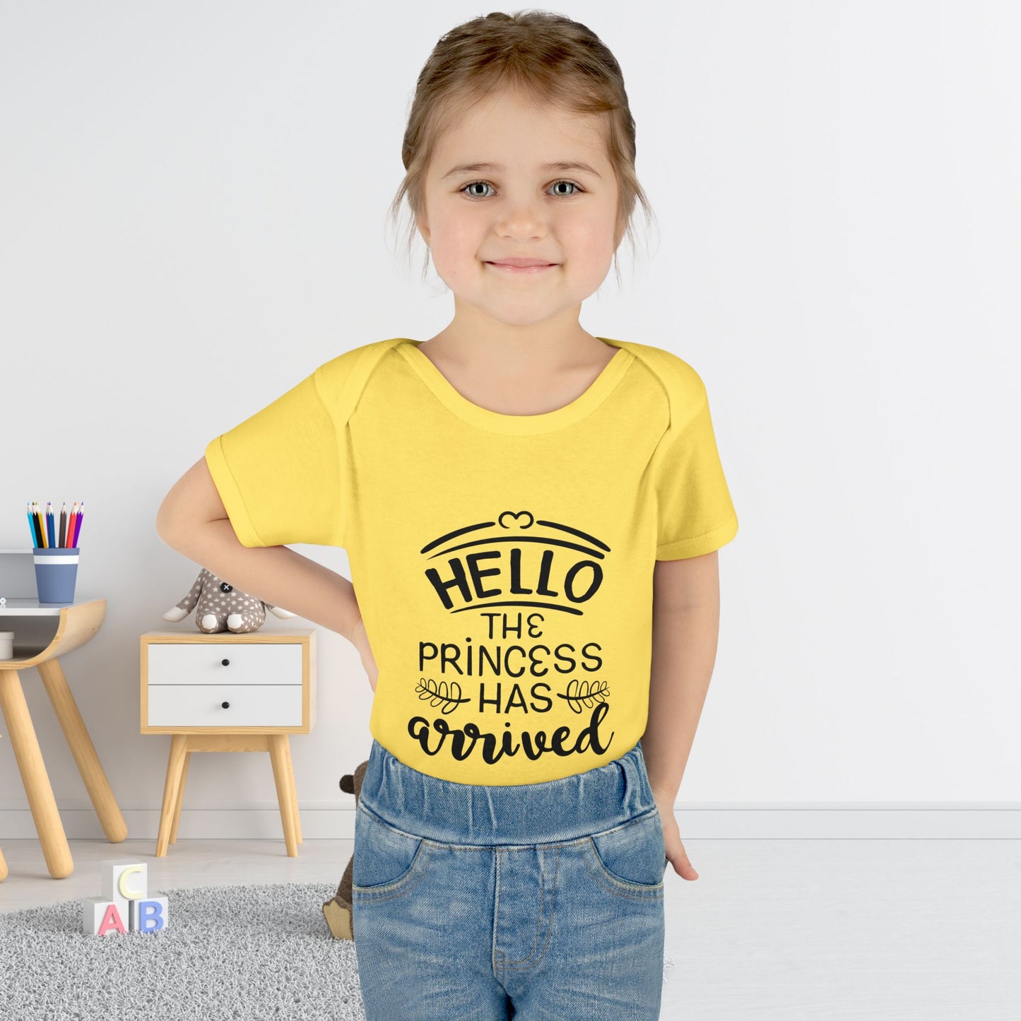 The Princess Has Arrived Infant Baby Rib Bodysuit